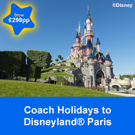 Coach Holidays to Disneyland® Paris*