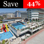 Asia Beach Resort & Spa Hotel, Alanya - Save 44%