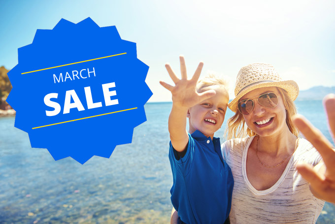 March Holiday Sale